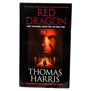 Red Dragon Thomas Harris Hannibal Lecter Movie Tie-In Paperback 0-440-20615-4